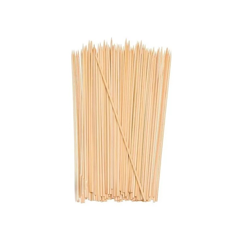 Purely Natural Palo Palillos Para Brochetas De Bambú 25 Cm