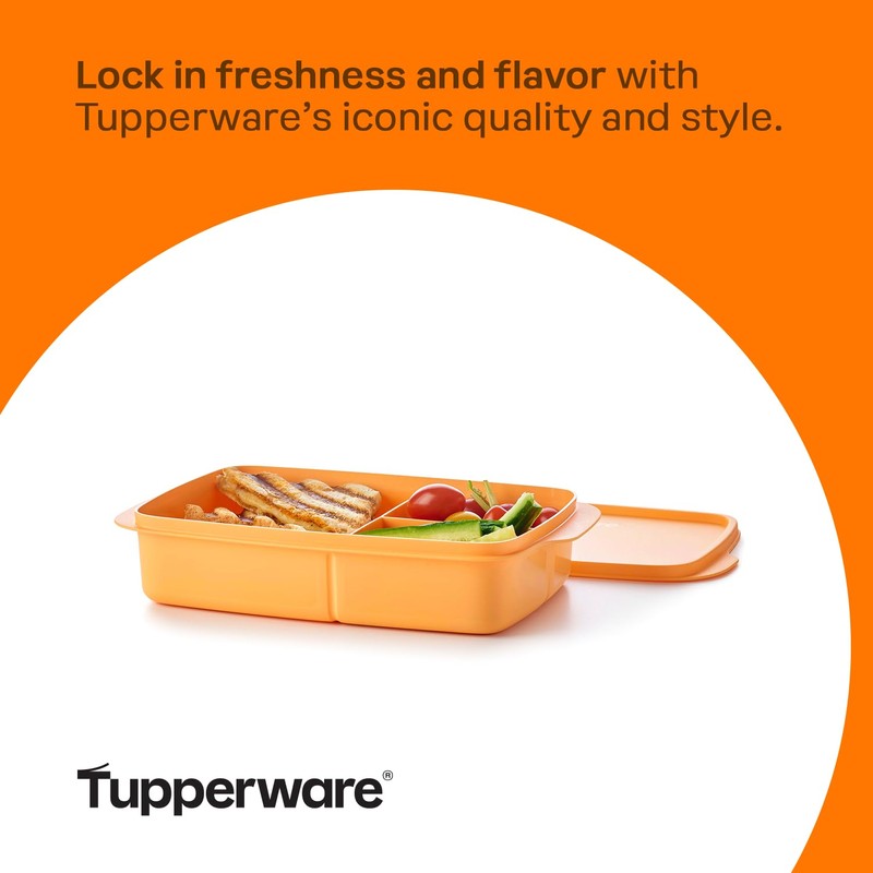 Tupperware Lunch-It Portion & Go Lunch Box Food Storage Container,