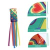 Kisangel 1pc Rainbow Windsock Garden Flag Wind Direction Indicator for