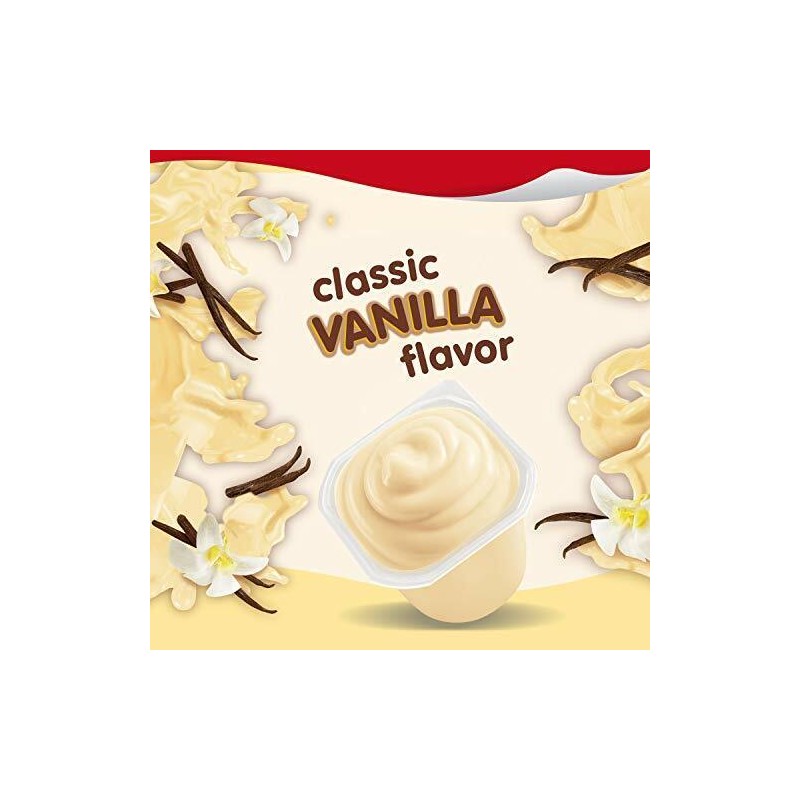 Snack Pack Vanilla Pudding Cups, 4 Count
