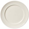 Fortessa Fortaluxe SuperWhite Vitrified China Dinnerware, Cassia 10 5/8-Inch Dinner