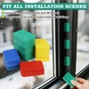 42Pcs Window Glazing Packers, Mixed 1.5-10mm Window & Door Spacers,