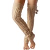 iB-iP Women's Leg Warmer Ballet Dancers Aerobics Cute Knee High