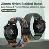 XMUXI Nylon Strap for Galaxy Watch 7/6/5/4 40 mm 44