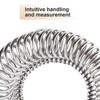 Ring Sizer UK,A-Z Ring Measurement Tool,Professional & Accurate Ring Gauge