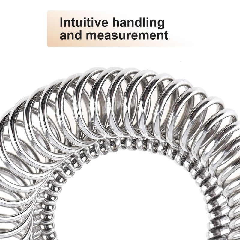 Ring Sizer UK,A-Z Ring Measurement Tool,Professional & Accurate Ring Gauge