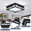Vloitgol Modern LED Ceiling Light Fixture, 6000K Square LED Flush