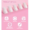 Aegenacess Press On Nails Short - Press on Nails Almond