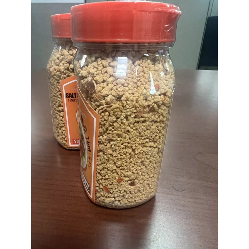 Muoi Tom Roasted Shrimp Salt Chili Powder - Muoi Tom