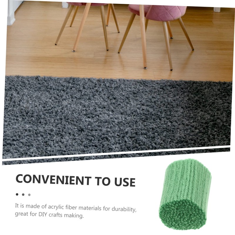 Gatuida 10 Rolls Latch Hook Yarn DIY Crochet Rug Yarn
