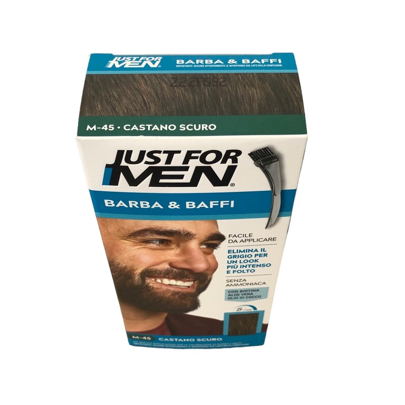 Just For Men Brush-In Color Gel for Mustache, Beard &