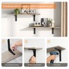 HOOBRO Floating Wall Shelves, 23.6 Inch Floating Shelves Set of