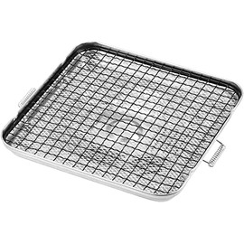 Pearl Metal HB-6043 Hot Grill Square Mochi Grill, For Gas Fire Use