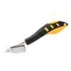 Heavy Duty Upholstery Nail Puller, Staple Remover with Rubber Handle,