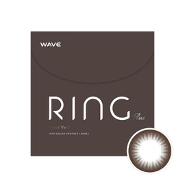 【Contact Lenses 30 per Box】 WAVE 1-Day UV Ring Plus Vivid Veil 【BC】8.7 【PWR】-4.50
