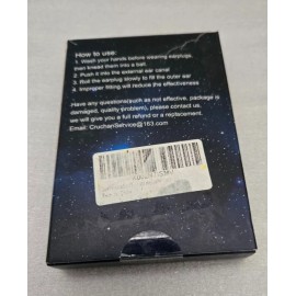 Cruchan Noise Canceling 32dB Moldable For Sleeping Ear Plugs 6-Pairs Soft Blue