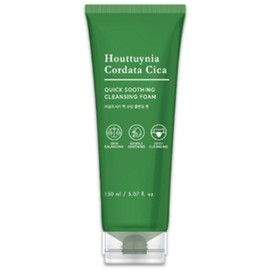 Tony Moly Eoseongchocica Quick Soothing Cleansing Foam 150ml Sebum Pore Dead Cell Cleansing Foam Cleansing / 토니모리 어성초시카 퀵수딩 클렌징 폼 150ml 피지 모공 각질 세정 폼클렌징