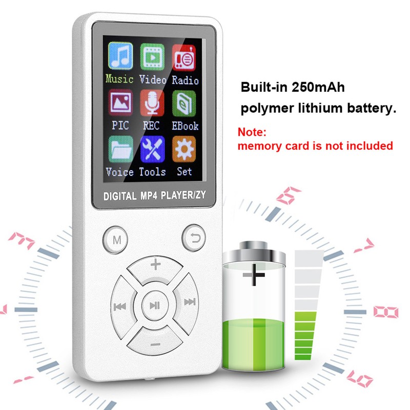 T1 Music MP3 Player Bluetooth Support 32G Memory EightDiagram Tactics