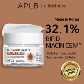 APLB Bifida Niacinamide Facial Cream | BIFID NIACIN CEN™ 32.1% 1.86 FL.OZ/Korean Skincare, Antioxidant, Elasticity care, Sensitive skin, Wrinkle care, Revitalize for gentle and improve skin texture