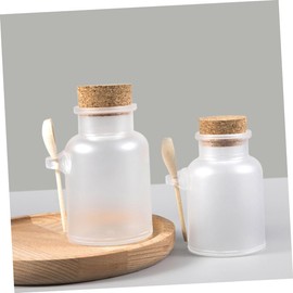FOMIYES 4sets Sub-packaging Bottles for Bath Salt Cosmetic Leakproof Storage Containers for Creams Handicrafts Multipurpose Design