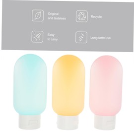 Gogogmee 3pcs Travel Packing Bottle Travel Lotion Bottles Portable Toiletry Containers or