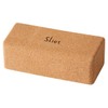 Alphax Yoga Block Cork Sliet Block