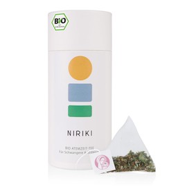 Organic Breathing Tea for Pregnant Women and Breastfeeding - Premium Herbal Blend from our Chiemgau Tea Factory - 30 Pyramid Bags