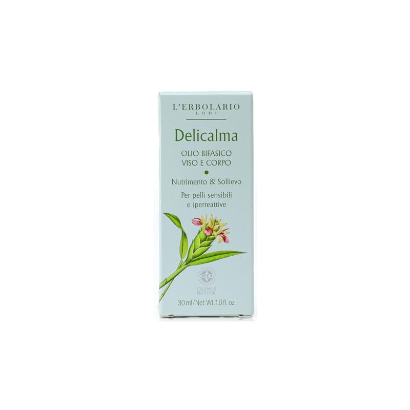 DELICALMA OLIO BIFASICO VISO E CORPO 30 ML Two-phase Face
