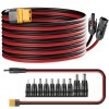 Keshoyal 10FT 12AWG Solar XT60 Charge Extension Cable MC4 to