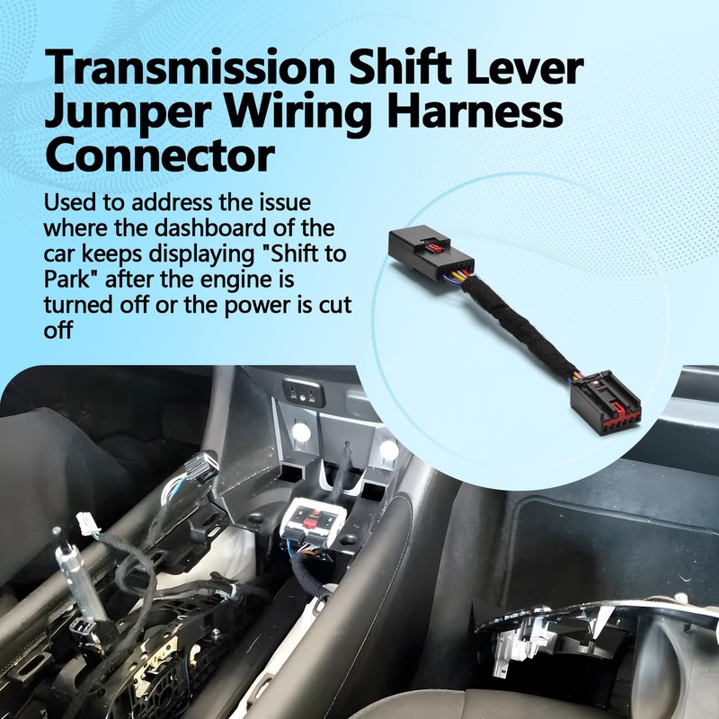 84733196 Transmission Shift Lever Jumper Wiring Harness Connector Compatible with