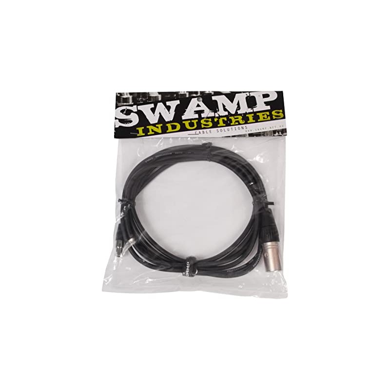 SWAMP Premium Mini XLR Female to XLR Male Cable -