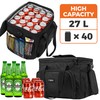 OPUX Soft Cooler Bag, Insulated Collapsible Lunch Cooler Tote for