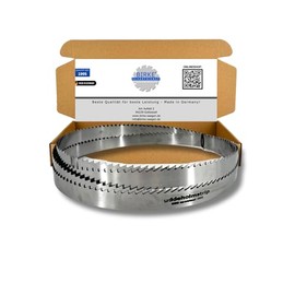 Uddeholm Band Saw Blades Swedish Steel 2050 - 2500 mm Width 25 mm for Wood (2130 mm x 25 mm x 0.5 mm T8 mm)