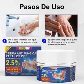 Crema Para Eliminar Hongos Para Tratamiento Del Pie
