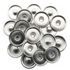 JCBIZ 20pcs Hemmed Round Snap Button 18mm DIY Decoration Button