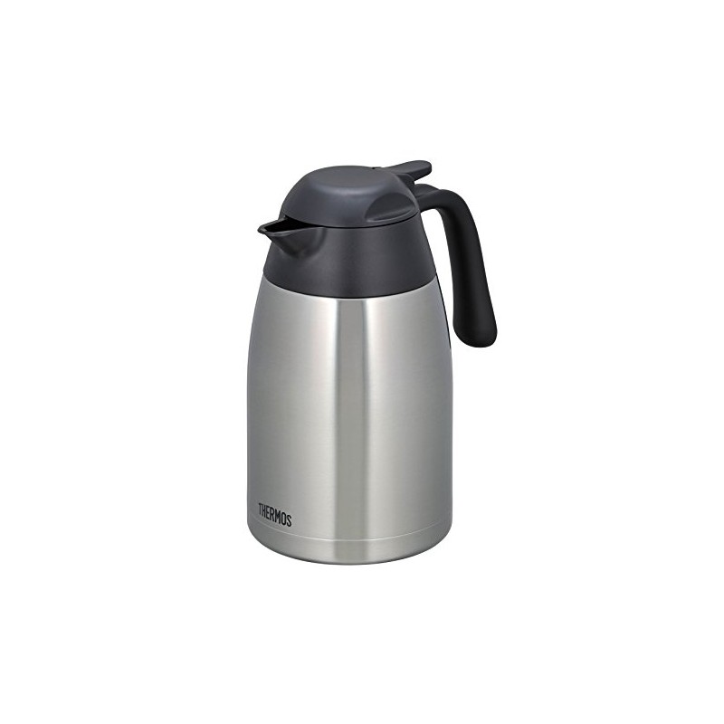 Thermos Home Stainless Pot 0.6 gal (2 L) Stainless Black