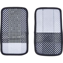 TRUSCO TMVE-BS Mesh Safety Vest Waist Extension Pad Navy*Silver
