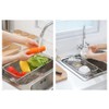 Sink Strainer Stainless Steel Expandable Strainer Basket Strainer with Fine