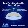 Clearly Superior Large 3.5" Clear Round Bumpers 2 Pack –