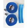 StickyTapes Bike Handlebar Tape with Bar End Plugs - Red,
