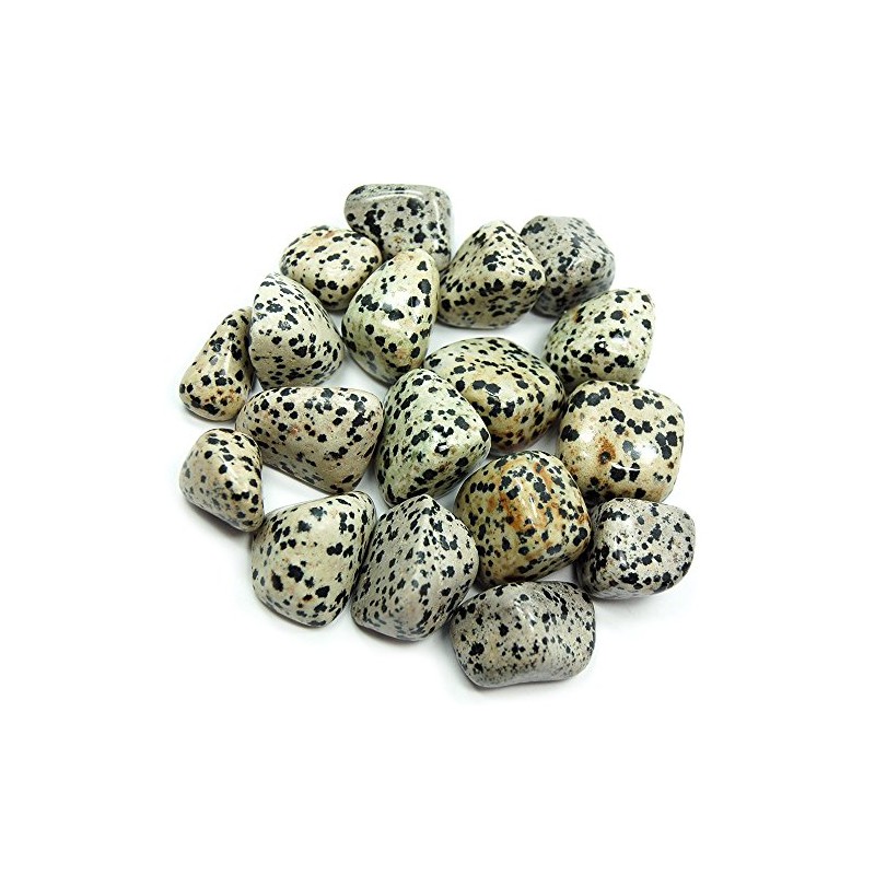 Pachamama Essentials Dalmation Jasper Tumbled - Healing Stone - Crystal