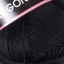 Yarn Art Begonia Yarn 100% Cotton, Pure Premium Soft Cotton Yarn, for Knitting Crochet and Amigurumi, Various Pastel and Shiny Colors, Yarn,1.76 Oz (50g) / 185 Yrds (169m) (999)