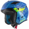 Bogotto Radic Bestia 22.06 Helmet, Blue/Black/Yellow, L