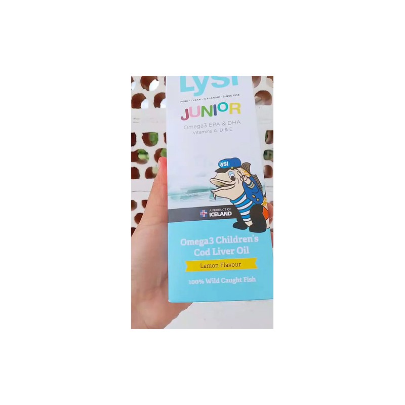 Lysi Omega 3 Epa Y Dha Aceite Hígado De Bacalao