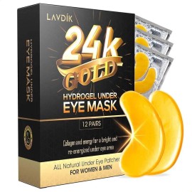Parches Para Debajo De Los Ojos, Máscara De Ojos De Oro De 2