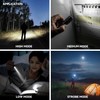 Guardtier M70E Dual-Power Pocket Flashlight - 500LM Rechargeable EDC Light