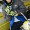 MOONEYES MOONEYES Winter Riding Gloves Motorcycle Waterproof OMG-037 (XL, Green)