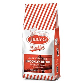 Junior's Most Fabulous Ground Coffee, 12 oz (Brooklyn Blend, 1 bag)