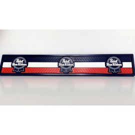 Professional Series Bar Mat, Compatible with Pabst Blue Ribbon, 20.5" X 3.5"
