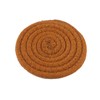 Cotton Rope Coasters with Metal Holder, Set of 8, Modern